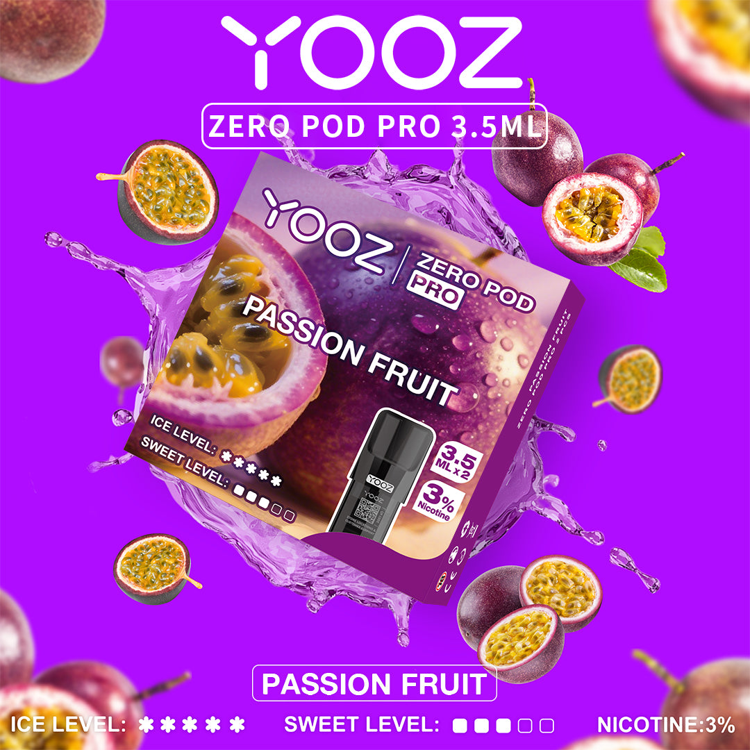 【パッションフルーツ】YOOZニコチンポッド PRO 4個入