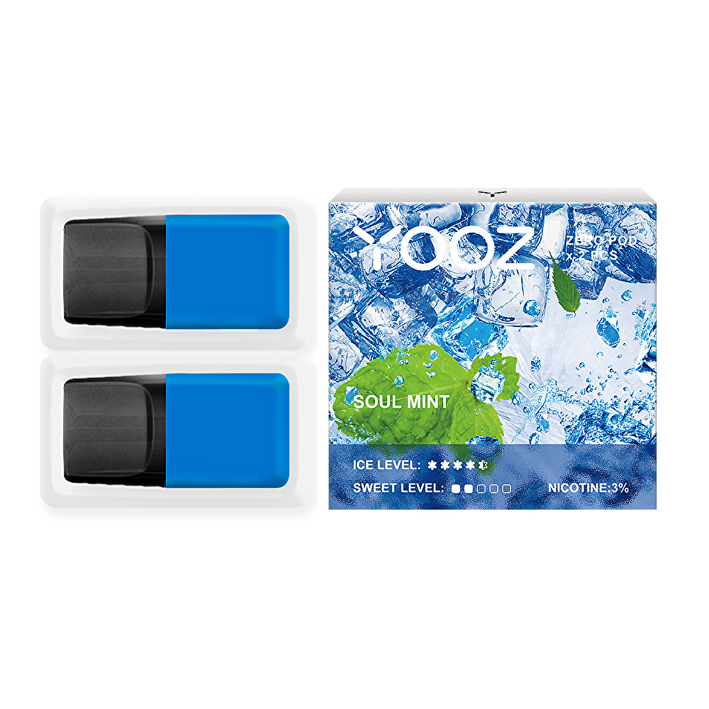 【ソウルミント】YOOZニコチンポッド 4個入
