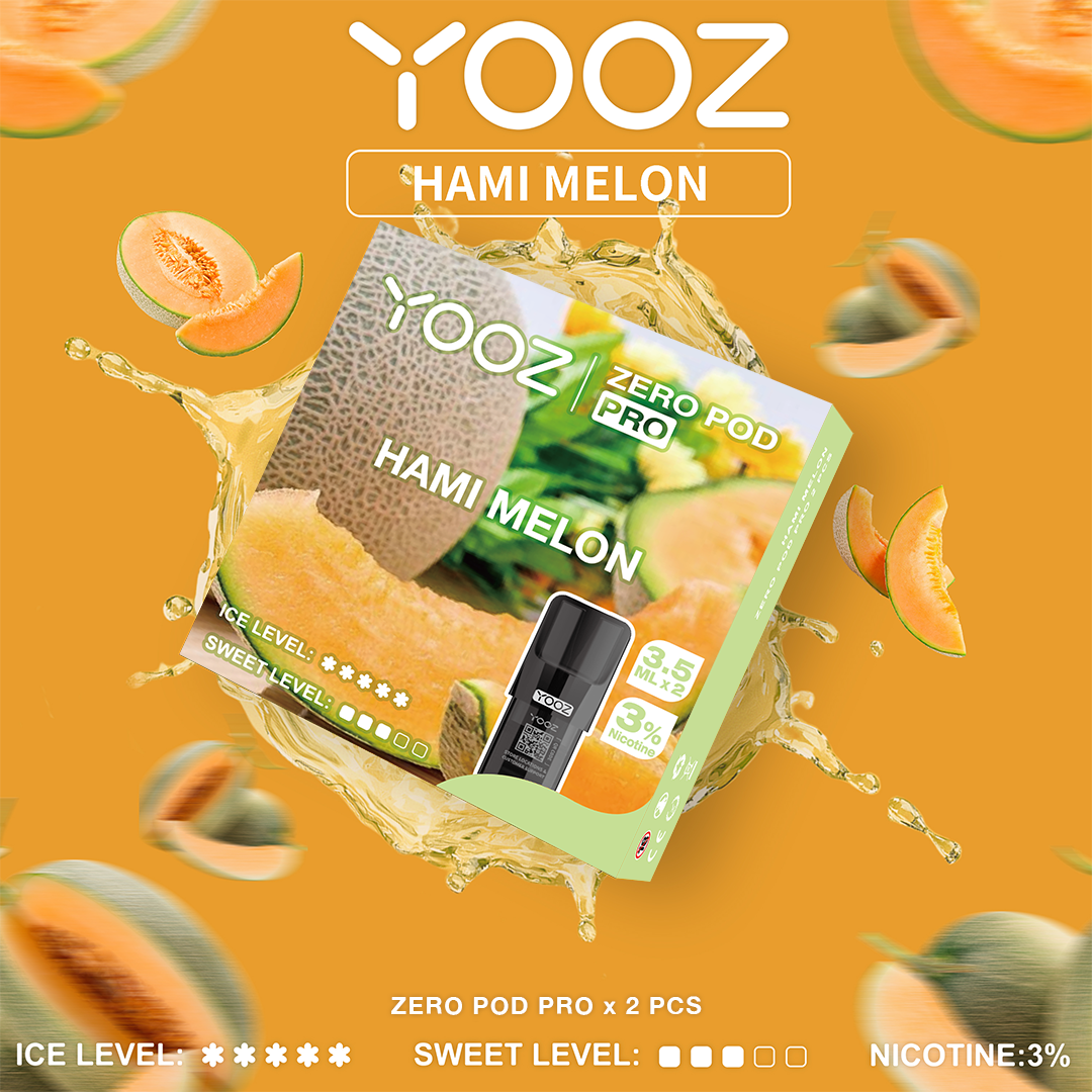 【完熟メロン】YOOZニコチンポッド PRO 4個入