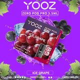 【アイスグレープ】YOOZニコチンポッド PRO 4個入