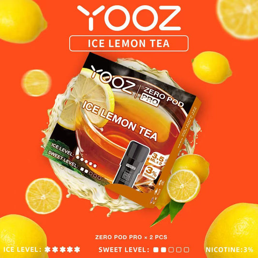 【アイスレモンティー】YOOZニコチンポッド PRO 4個入
