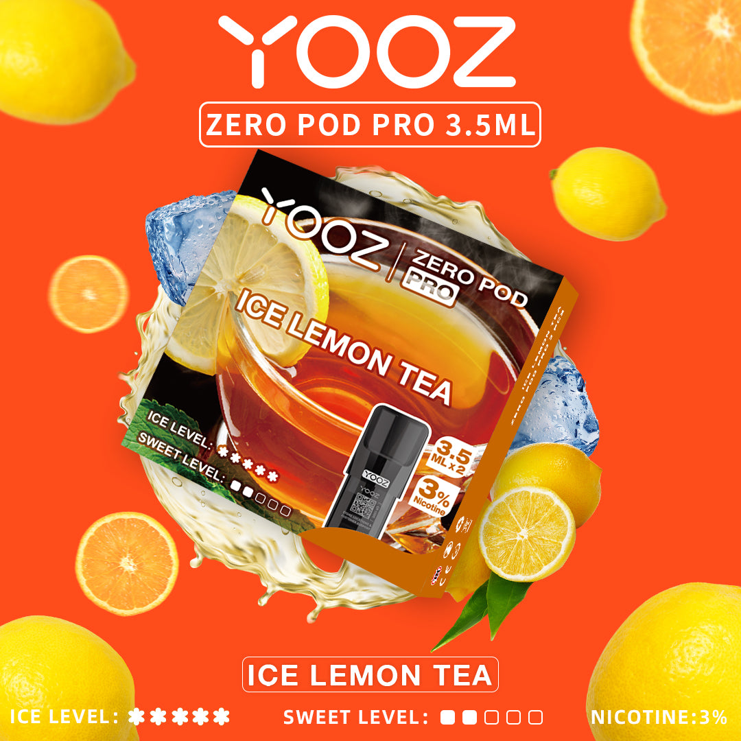 【アイスレモンティー】YOOZニコチンポッド PRO 4個入
