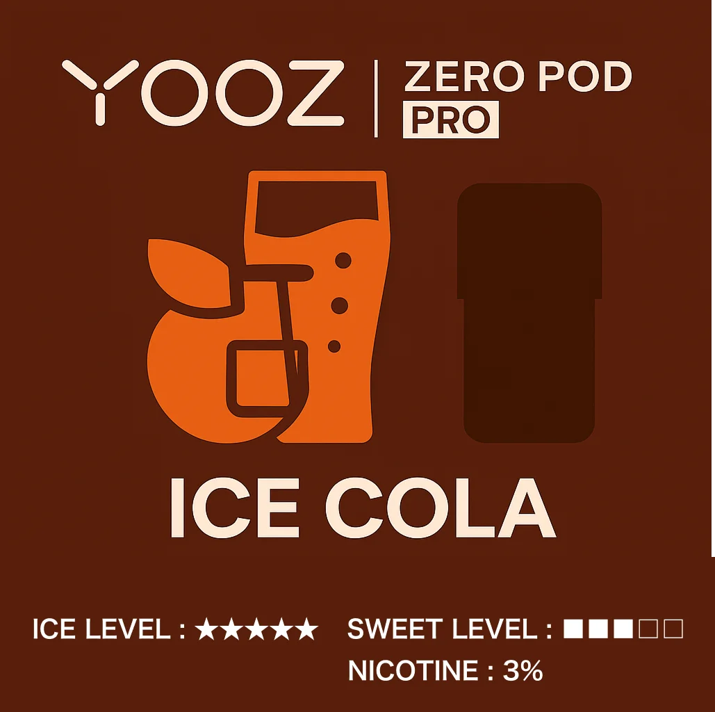 【アイスコーラ】YOOZニコチンポッド PRO 4個入