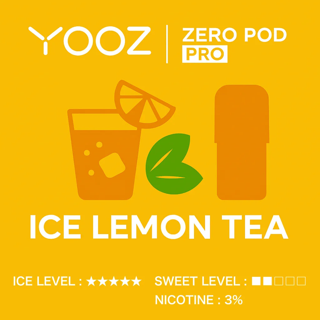 【アイスレモンティー】YOOZニコチンポッド PRO 4個入