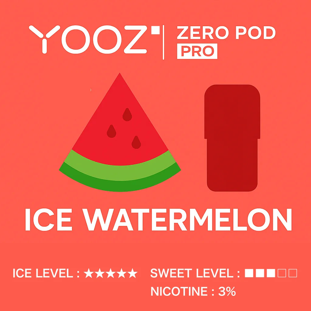 【スイカ】YOOZニコチンポッド PRO 4個入