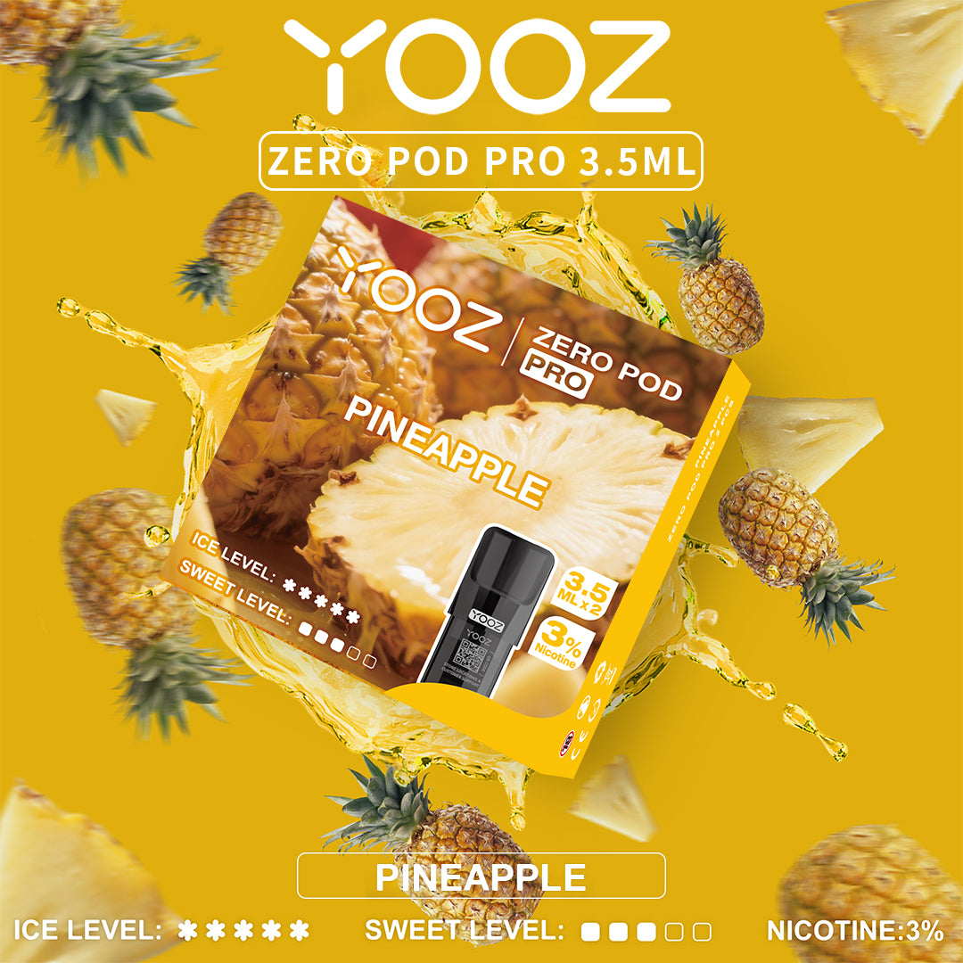 【パイナップル】YOOZニコチンポッド PRO 4個入