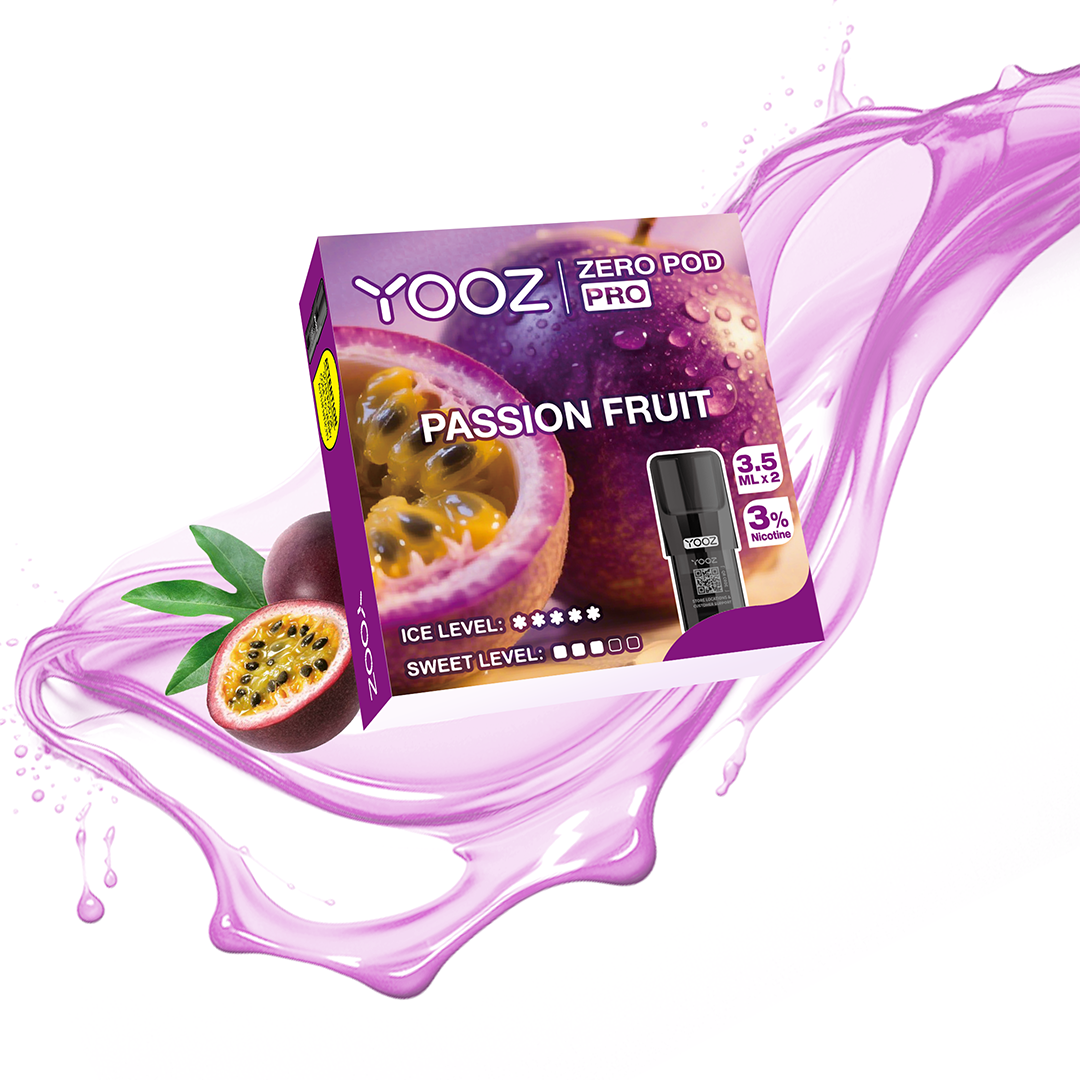 【パッションフルーツ】YOOZニコチンポッド PRO 4個入