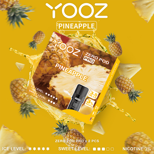 【パイナップル】YOOZニコチンポッド PRO 4個入