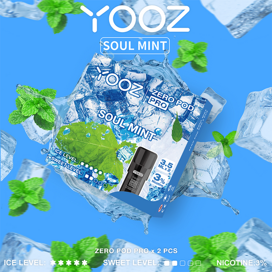 【ソウルミント】YOOZニコチンポッド PRO 4個入