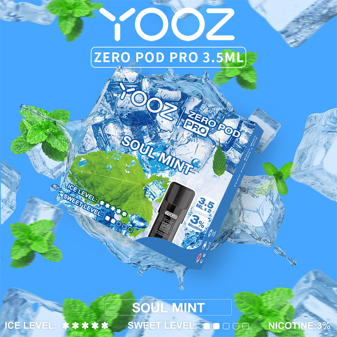 【ソウルミント】YOOZニコチンポッド PRO 4個入