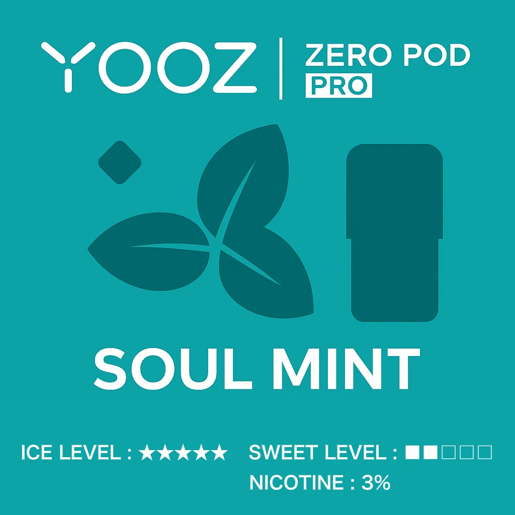 【ソウルミント】YOOZニコチンポッド PRO 4個入