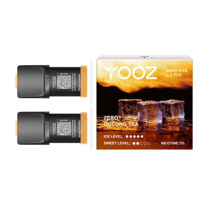 【Oolong Tea(烏龍茶) 】YOOZニコチンポッド4個入 YoozJapan