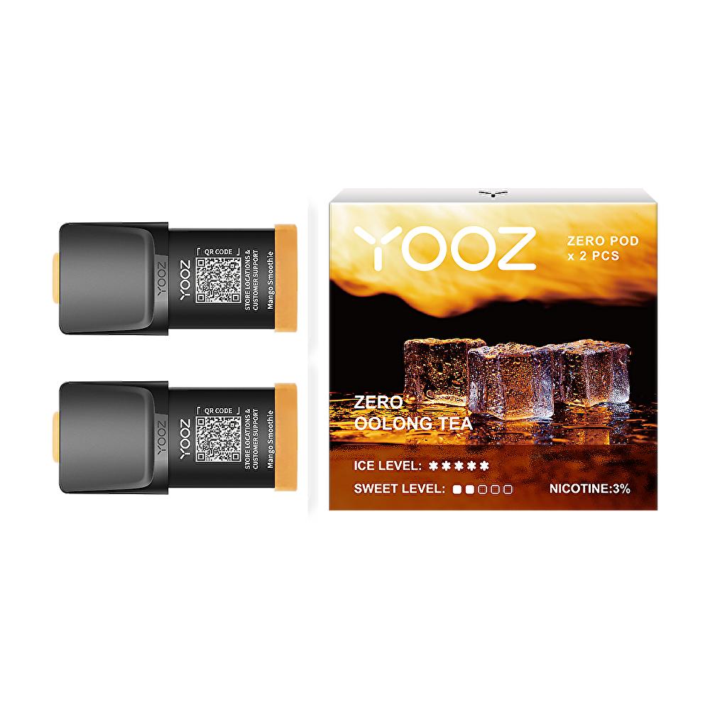 【Oolong Tea(烏龍茶) 】YOOZニコチンポッド4個入